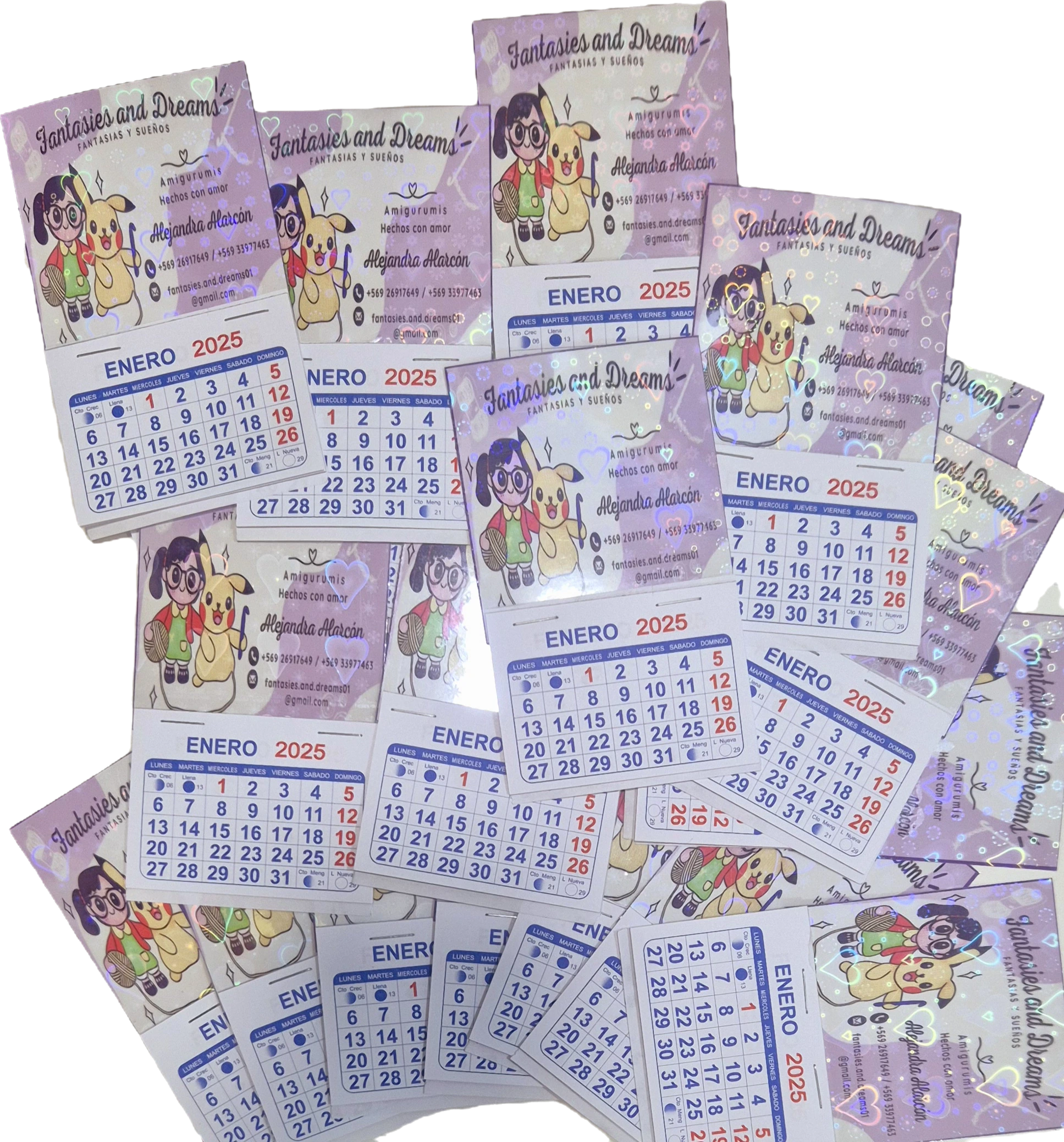 Calendarios personalizados