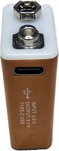 Bateria 9v recargable usb